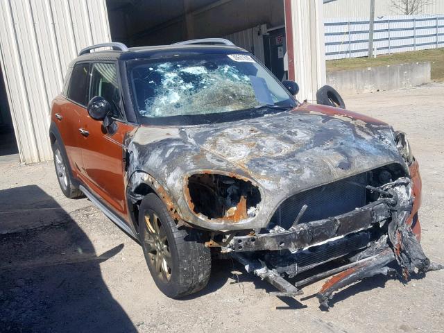 WMZYS7C33J3E07308 - 2018 MINI COOPER COU ORANGE photo 1