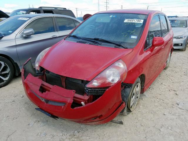 JHMGD38638S002062 - 2008 HONDA FIT SPORT  photo 2