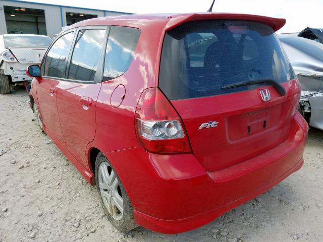 JHMGD38638S002062 - 2008 HONDA FIT SPORT  photo 3