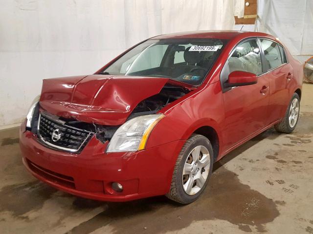 3N1AB61EX9L623415 - 2009 NISSAN SENTRA 2.0 RED photo 2