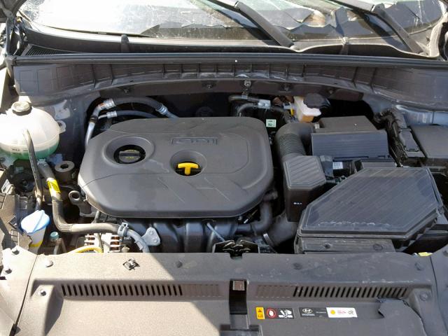 KM8J3CA46JU748918 - 2018 HYUNDAI TUCSON SEL GRAY photo 7