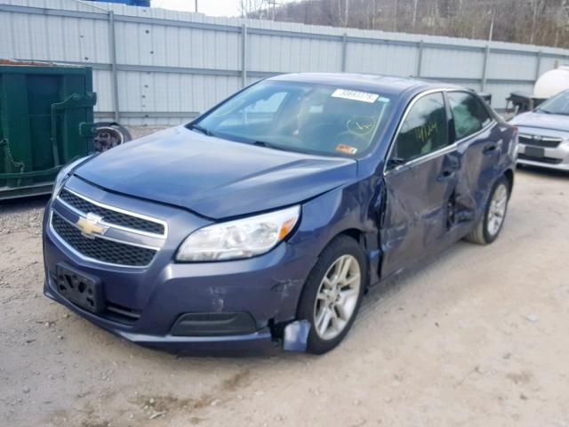 1G11C5SA7DF174805 - 2013 CHEVROLET MALIBU 1LT BLUE photo 2