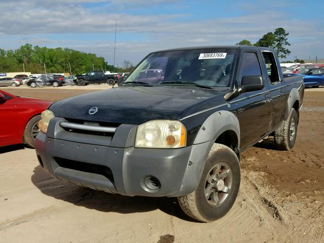 1N6ED27T53C437742 - 2003 NISSAN FRONTIER C BLACK photo 2