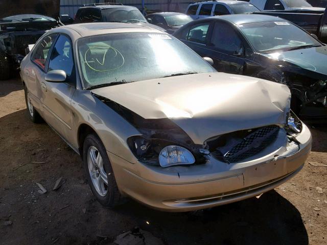 1FAFP56S5YG112281 - 2000 FORD TAURUS SEL GOLD photo 1