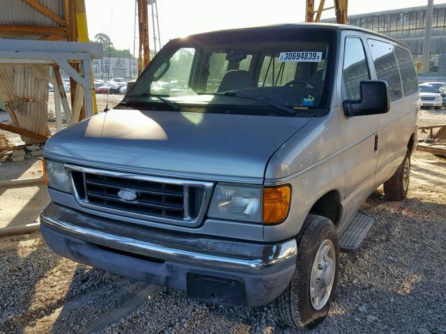 1FBNE31L26DA53158 - 2006 FORD ECONOLINE GRAY photo 2