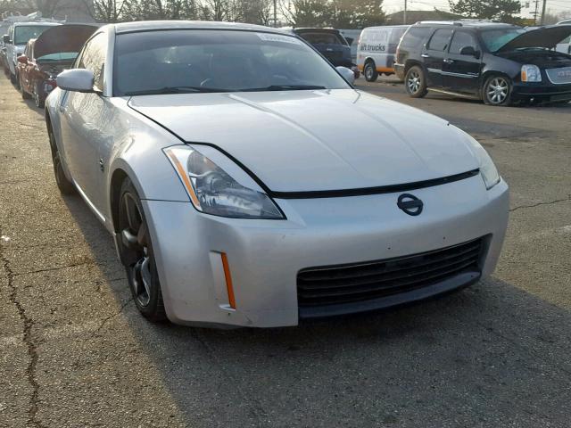 JN1AZ34E14T052262 - 2004 NISSAN 350Z COUPE SILVER photo 1