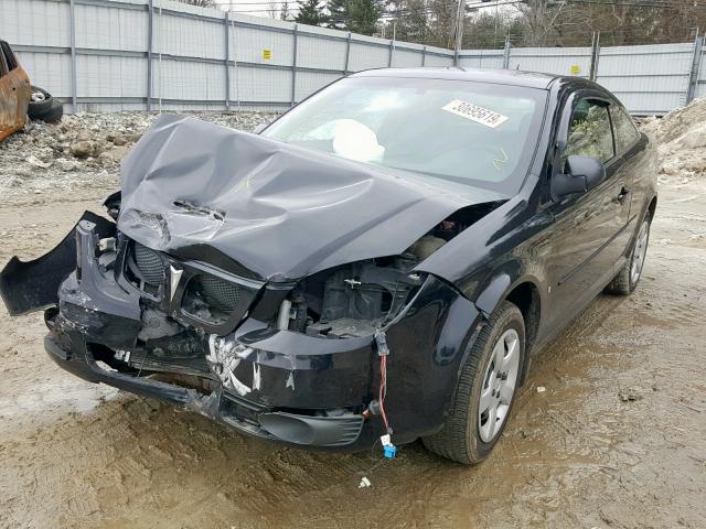 1G2AS18H297183571 - 2009 PONTIAC G5 BLACK photo 2