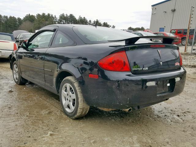 1G2AS18H297183571 - 2009 PONTIAC G5 BLACK photo 3