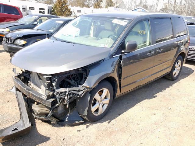 2V4RW3D15AR236702 - 2010 VOLKSWAGEN ROUTAN SE GRAY photo 2