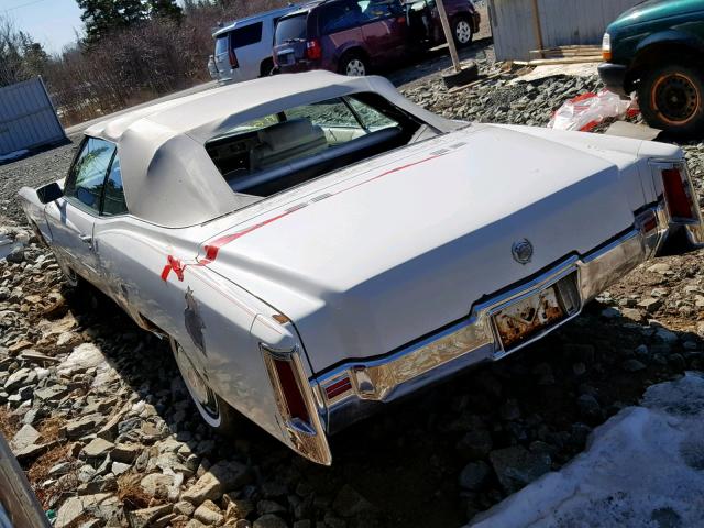 6936710411722 - 1971 CADILLAC EL DORADO WHITE photo 3