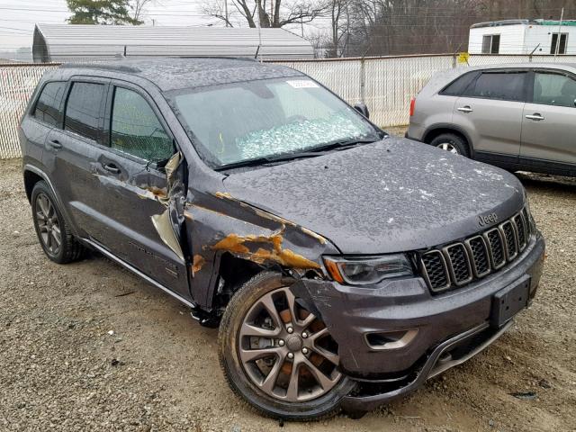 1C4RJFBG9GC470215 - 2016 JEEP GRAND CHER GRAY photo 1