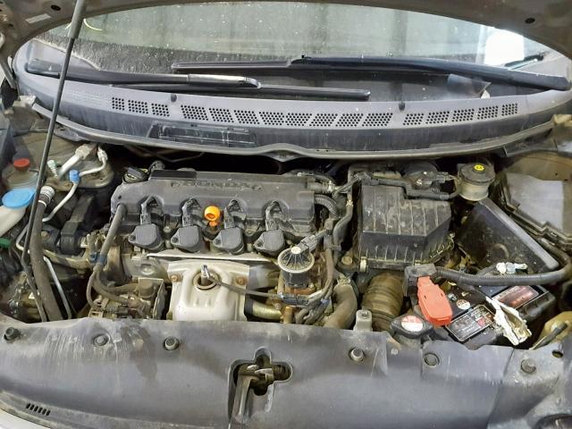 2HGFA16396H002060 - 2006 HONDA CIVIC DX V GRAY photo 7