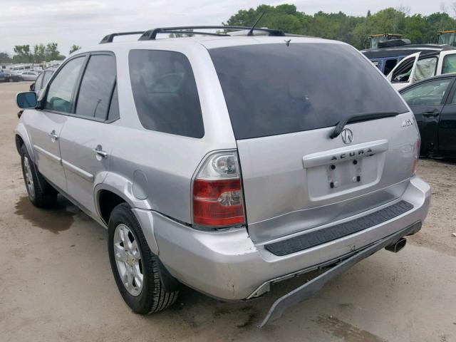 2HNYD18984H514447 - 2004 ACURA MDX TOURIN GRAY photo 3