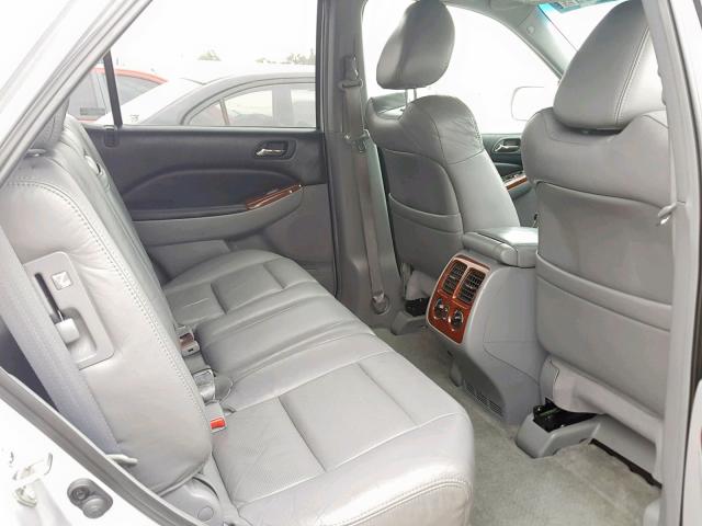 2HNYD18984H514447 - 2004 ACURA MDX TOURIN GRAY photo 6