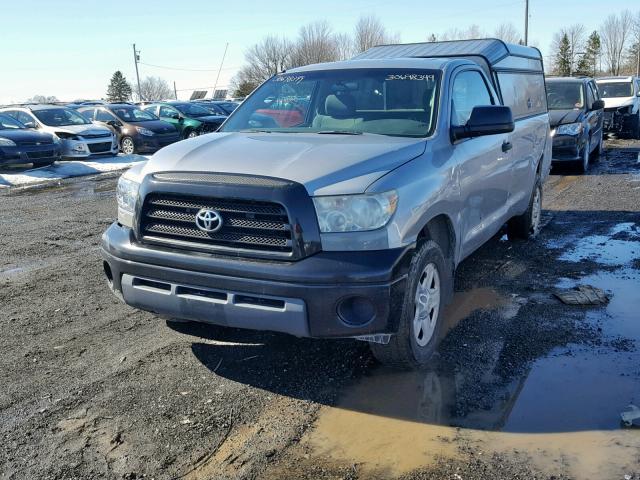 5TFLU52107X003244 - 2007 TOYOTA TUNDRA SILVER photo 2