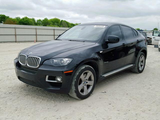 5UXFG8C57DL592219 - 2013 BMW X6 XDRIVE5 შავი ფოტო 2
