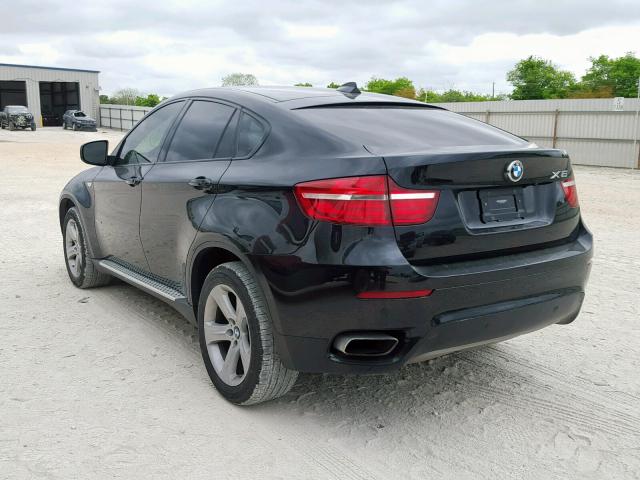 5UXFG8C57DL592219 - 2013 BMW X6 XDRIVE5 BLACK photo 3