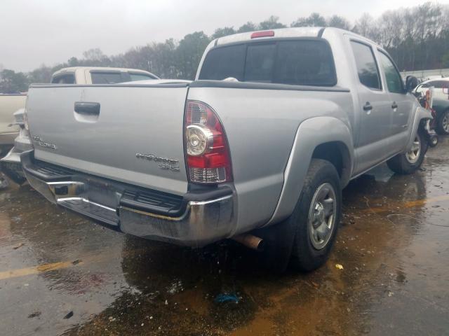 5TFJX4GN8BX001111 - 2011 TOYOTA TACOMA DOUBLE CAB  photo 4