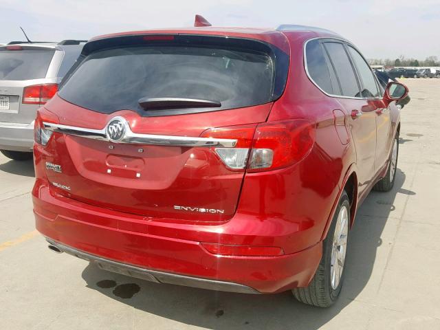 LRBFXBSA0HD201889 - 2017 BUICK ENVISION E BURGUNDY photo 4