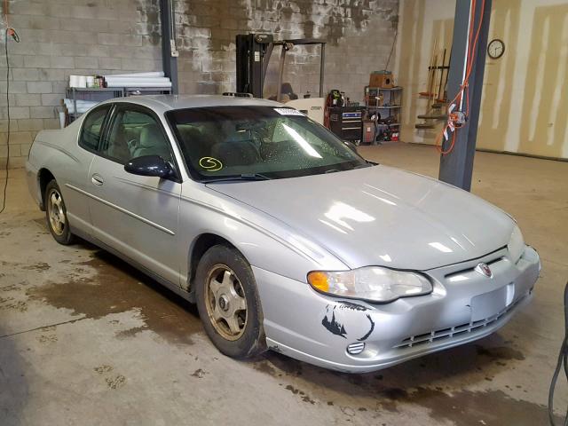 2G1WW12E349235715 - 2004 CHEVROLET MONTE CARL 银色 照片 1