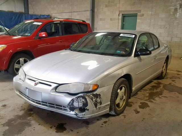 2G1WW12E349235715 - 2004 CHEVROLET MONTE CARL 银色 照片 2
