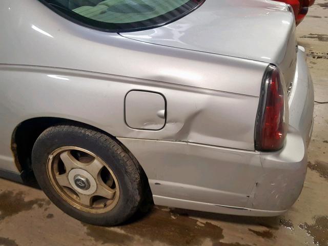 2G1WW12E349235715 - 2004 CHEVROLET MONTE CARL 银色 照片 9