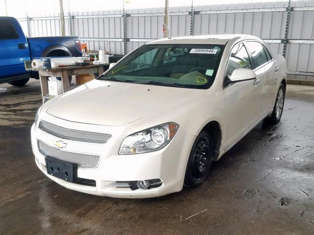 1G1ZG5E7XCF321706 - 2012 CHEVROLET MALIBU LTZ WHITE photo 2