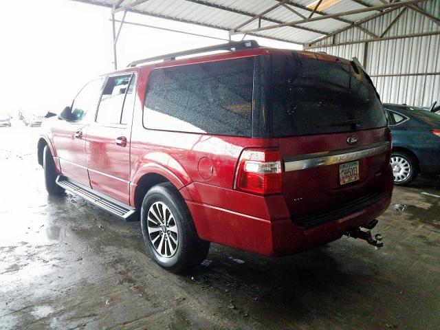 1FMJK1HTXGEF23585 - 2016 FORD EXPEDITION EL XLT  photo 3