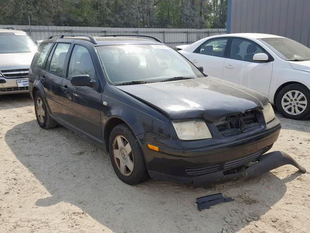 WVWSE61J32W440010 - 2002 VOLKSWAGEN JETTA GLS BLACK photo 1