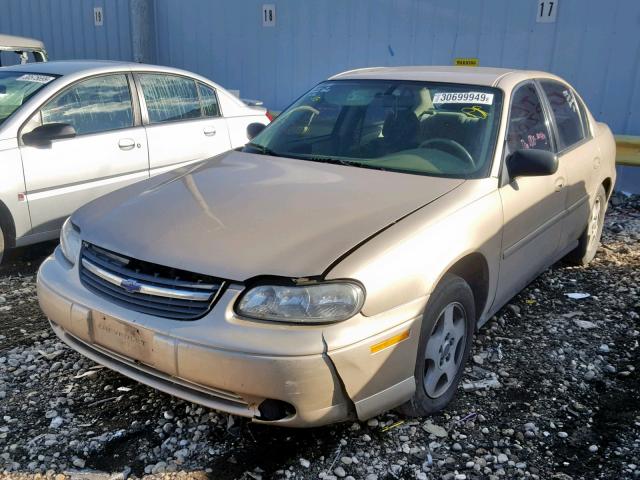 1G1ND52F75M177260 - 2005 CHEVROLET CLASSIC TAN photo 2