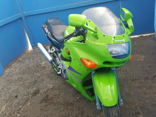 JKAZX4E14TB510186 - 1996 KAWASAKI ZX600 E GREEN photo 1