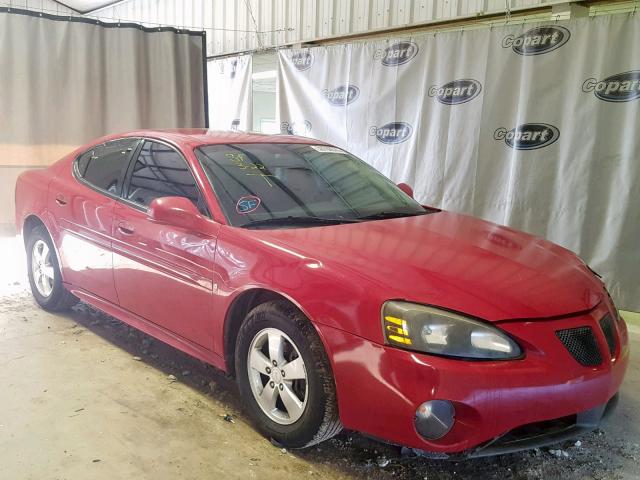 2G2WP552771204262 - 2007 PONTIAC GRAND PRIX RED photo 1