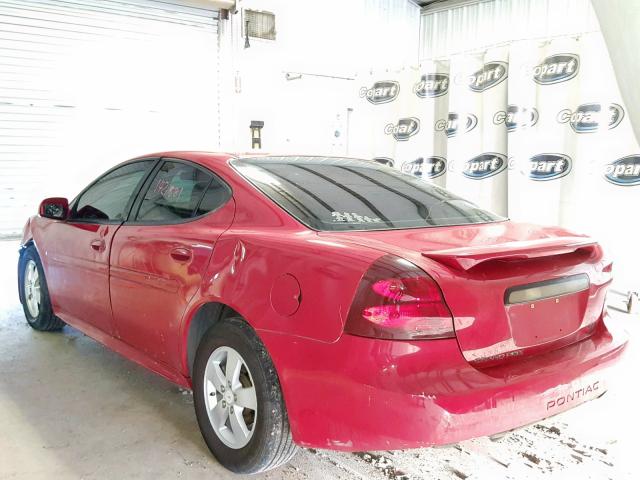 2G2WP552771204262 - 2007 PONTIAC GRAND PRIX RED photo 3