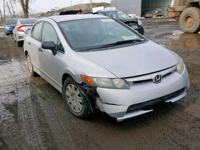 2HGFA16316H001646 - 2006 HONDA CIVIC DX V SILVER photo 1