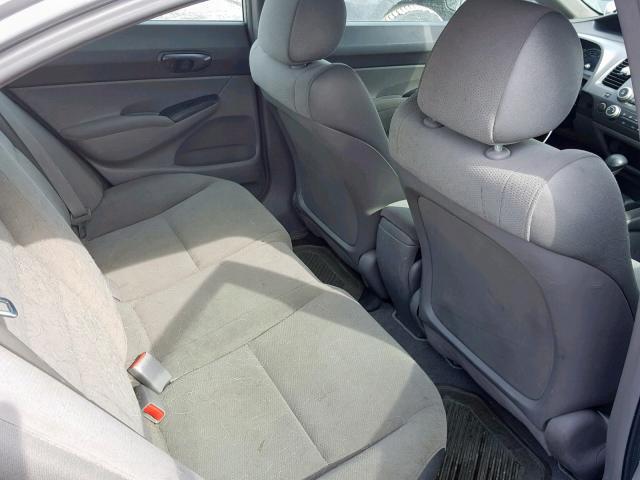 2HGFA16316H001646 - 2006 HONDA CIVIC DX V SILVER photo 6