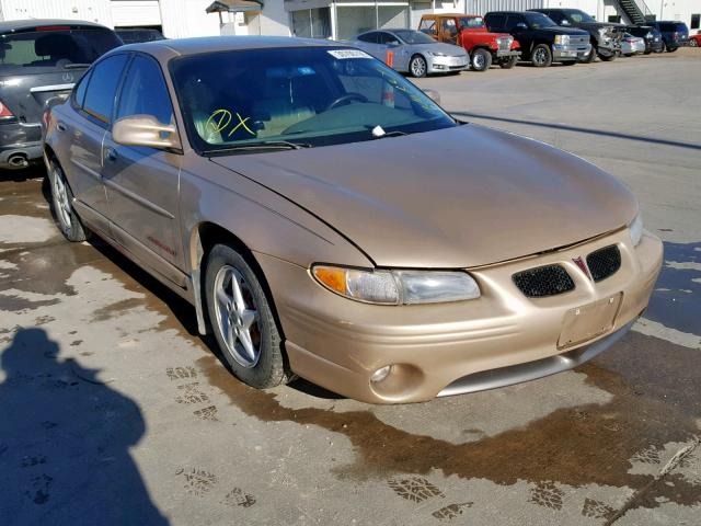 1G2WP52KX1F165901 - 2001 PONTIAC GRAND PRIX BROWN photo 1