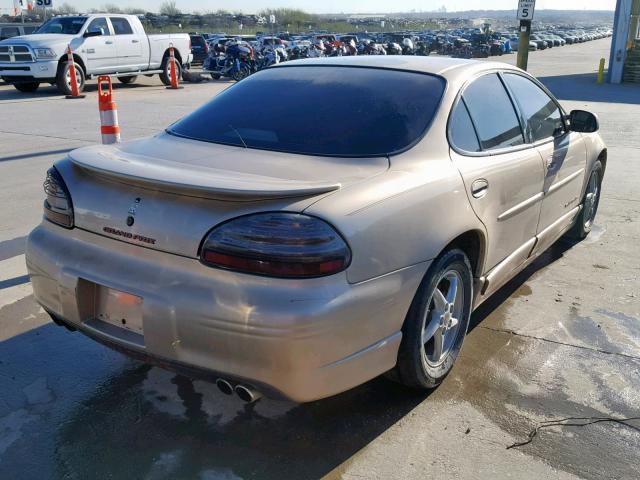 1G2WP52KX1F165901 - 2001 PONTIAC GRAND PRIX BROWN photo 4