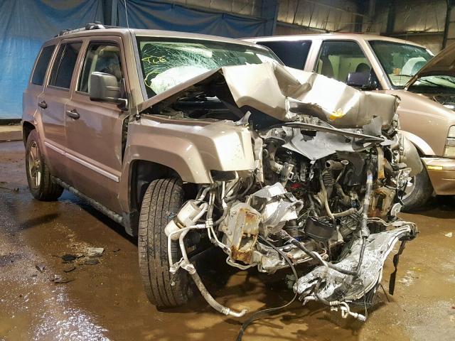 1J8FF48W78D638929 - 2008 JEEP PATRIOT LI GOLD photo 1