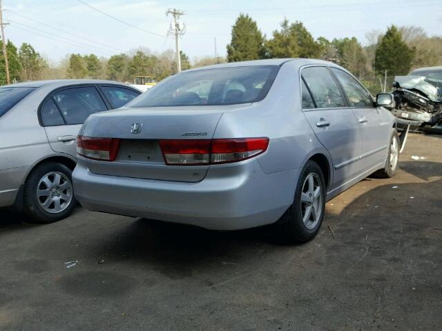 1HGCM56663A010784 - 2003 HONDA ACCORD EX SILVER photo 4