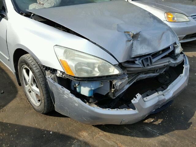 1HGCM56663A010784 - 2003 HONDA ACCORD EX SILVER photo 9