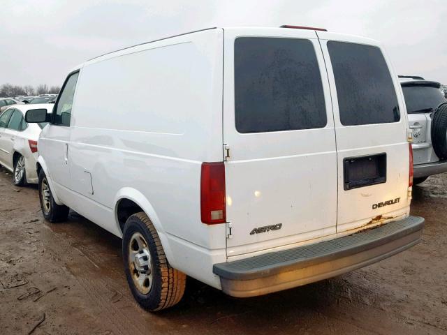 1GCDM19X05B119464 - 2005 CHEVROLET ASTRO WHITE photo 3