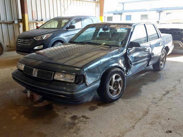 1G3AG55M9R6376358 - 1994 OLDSMOBILE CUTLASS CI BLUE photo 2