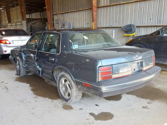 1G3AG55M9R6376358 - 1994 OLDSMOBILE CUTLASS CI BLUE photo 3