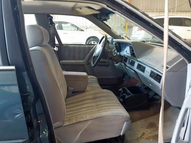 1G3AG55M9R6376358 - 1994 OLDSMOBILE CUTLASS CI BLUE photo 5