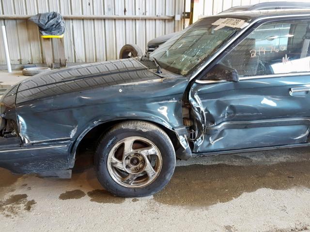 1G3AG55M9R6376358 - 1994 OLDSMOBILE CUTLASS CI BLUE photo 9