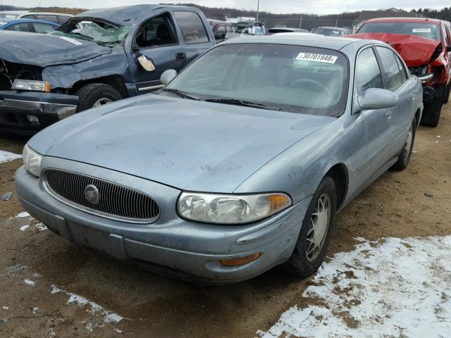 1G4HR54K43U188578 - 2003 BUICK LESABRE LI BLUE photo 2