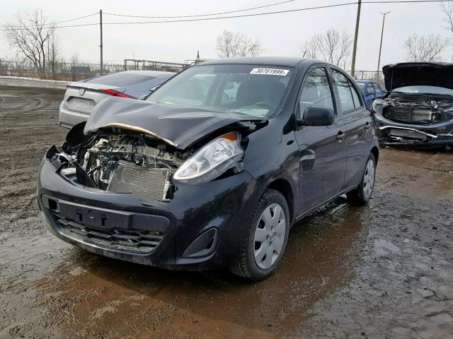 3N1CK3CP4HL262168 - 2017 NISSAN MICRA BLACK photo 2