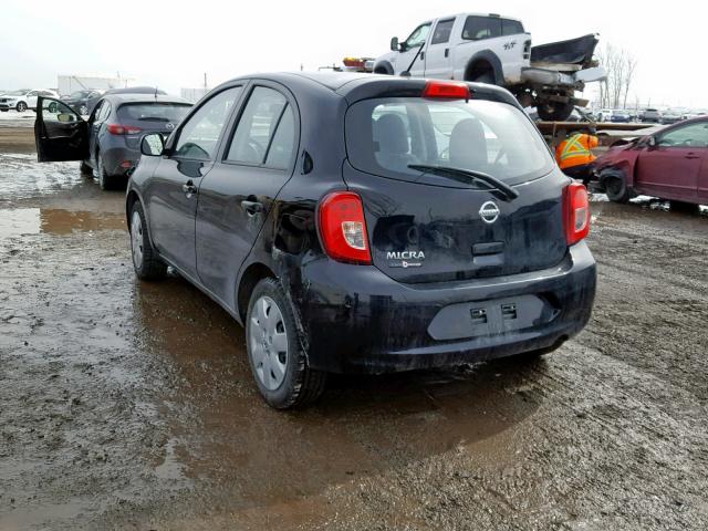 3N1CK3CP4HL262168 - 2017 NISSAN MICRA BLACK photo 3