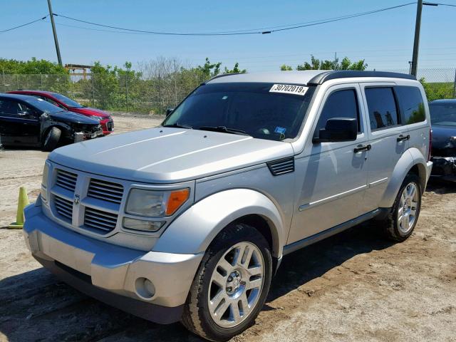 1D4PT4GK1BW604826 - 2011 DODGE NITRO HEAT GRAY photo 2