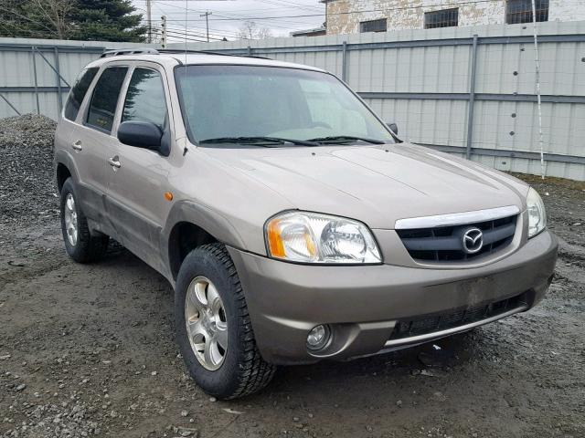 4F2YU08162KM21927 - 2002 MAZDA TRIBUTE LX GOLD photo 1